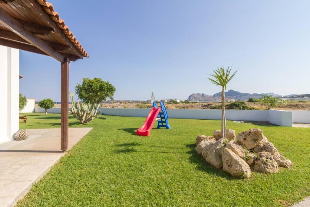 Renes Paradise Seahome - Afandou Beach, Rhodes 콜림비아 외부 사진
